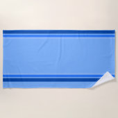 Blue Stripe Strandlaken (Voorkant)