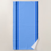 Blue Stripe Strandlaken (Voorkant)