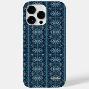 Blue Stripe Telefoonhoesjes van Dichteres Adiela A Case-Mate iPhone 14 Pro Max Hoesje