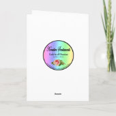 Blue Striped Across The Miles tijdens de Kaart (Achterkant)