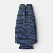 Blue Striped Camo Blikjeskoeler (Achterkant)