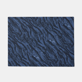 Blue Striped Camo Deurmat