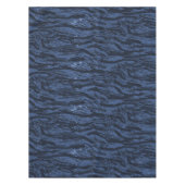 Blue Striped Camo Tafelkleed (Voorkant)