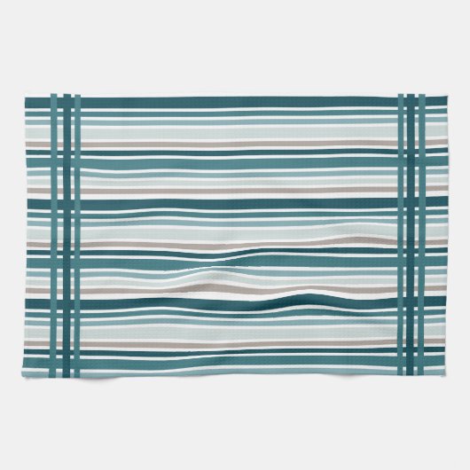 Blue Striped Kitchen Towels  Theedoek (Horizontaal)
