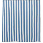 Blue Striped Shower Curtain Douchegordijn (Voorkant)
