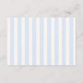 Blue Stripes Books for Baby Informatiekaartje (Achterkant)