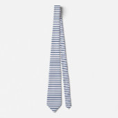 Blue Stripes Classic Stropdas (Voorkant)