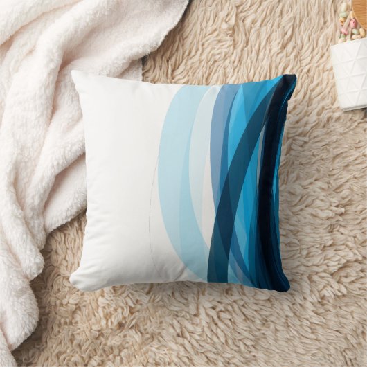 Blue Stripes Kussen – Koel, rustig en eigentijds (Deken)