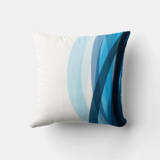 Blue Stripes Kussen – Koel, rustig en eigentijds (Achterkant)