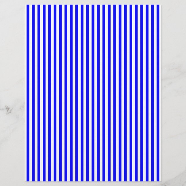 Blue Stripes Letterhead (Voorkant)