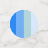 Blue Stripes Maritime Confetti (Kleine voorkant)