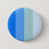 Blue Stripes Maritime Ronde Button 5,7 Cm (Voorkant)