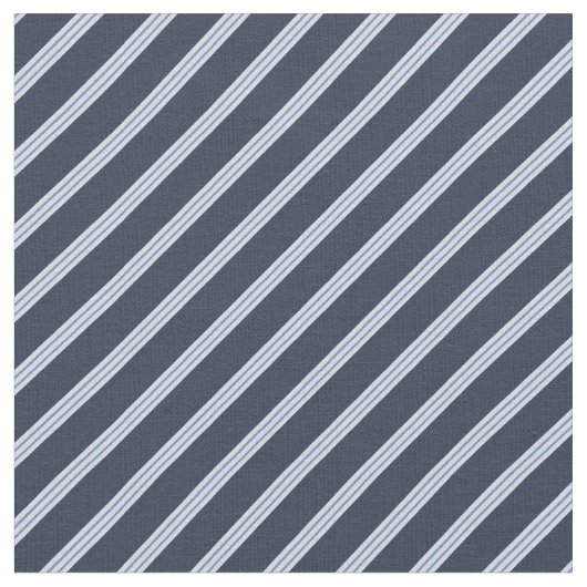 Blue Stripes Stof (Close Up)