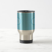 Blue Stripes Travel Mug Reisbeker (Center)
