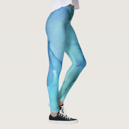 Blue Stropdas-Die Leggings