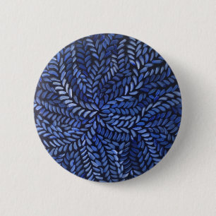 Blue Struik Medicine Ronde Button 5,7 Cm