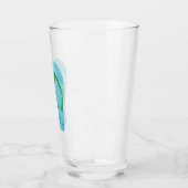 Blue Summer Beach Sandalen Teenslippers Glas (Links)