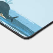 Blue Summer Beach Schattigee collage Bureaumat (Hoek)