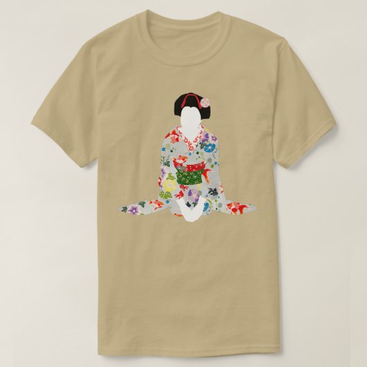 Blue Summer Maiko T-shirt (Design voorkant)