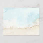 Blue Summer Ocean Afbeelding-Perfect Standaard Briefkaart (Voorkant)