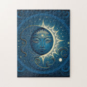 Blue Sun en Moon Legpuzzel (Verticaal)