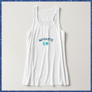 Blue Sun en Moon Namaste T-shirt