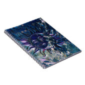 Blue Sun Moon Notitieboek (Rechterzijde)