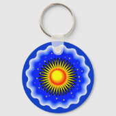 Blue Sun Sleutelhanger (Voorkant)