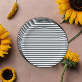 Blue Sunflower Baby shower Papieren Bordje