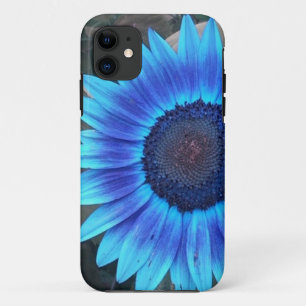 Blue Sunflower iPhone 5 hoesje