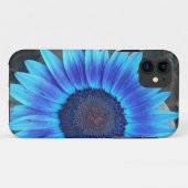 Blue Sunflower iPhone 5 hoesje (Achterkant (horizontaal))