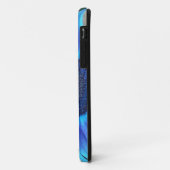 Blue Sunflower iPhone 5 hoesje (Achterkant/links)
