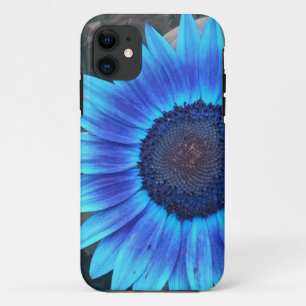 Blue Sunflower iPhone 5 hoesje