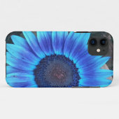 Blue Sunflower iPhone 5 hoesje (Achterkant (horizontaal))
