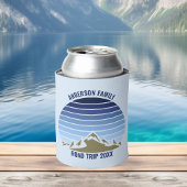 Blue Sunset Mountain Custom Family Reunion Trip Blikjeskoeler