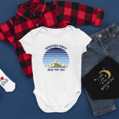 Blue Sunset Mountain Custom Family Reunion Trip Romper