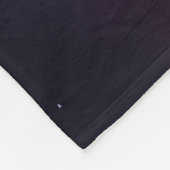 Blue Supernova Nebula Cosmic Deep Space Fleece Deken (Hoek)