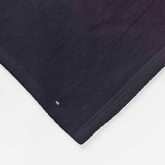 Blue Supernova Nebula Cosmic Deep Space Fleece Deken (Hoek)