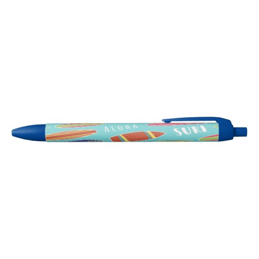 Blue Surfboard Pen (Bovenkant)