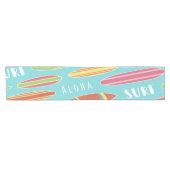 Blue Surfboard Table Runner Korte Tafelloper (Horizontaal)