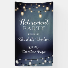 Blue Surprise Retirement Party Spandoek