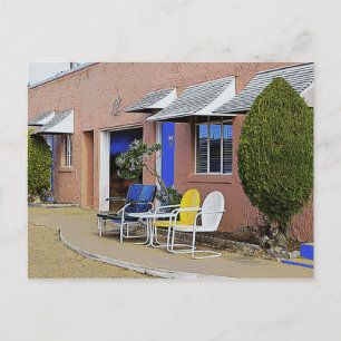 Blue Swallow Motel, Room 14, Tucumcari, N.M. Briefkaart