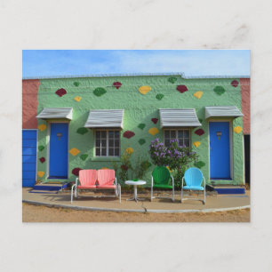 Blue Swallow Motel, Rooms 10 & 11, Tucumcari, N.M. Briefkaart