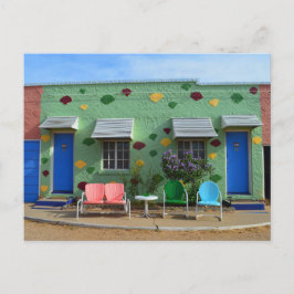 Blue Swallow Motel, Rooms 10 & 11, Tucumcari, N.M. Briefkaart