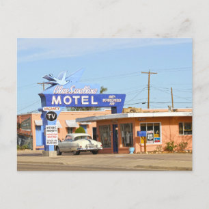 Blue Swallow Motel, Tucumcari, New Mexico Briefkaart