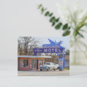 Blue Swallow Motel, Tucumcari, New Mexico Briefkaart (Staand voorkant)