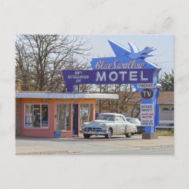 Blue Swallow Motel, Tucumcari, New Mexico Briefkaart