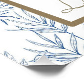 Blue Swallow Woodland Custom Wall Art Perfect Poster (Hoek)