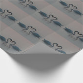 Blue Swans Must Be Love Cadeaupapier (Hoek)