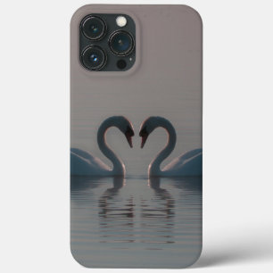 Blue Swans Must Be Love Case-Mate iPhone Case